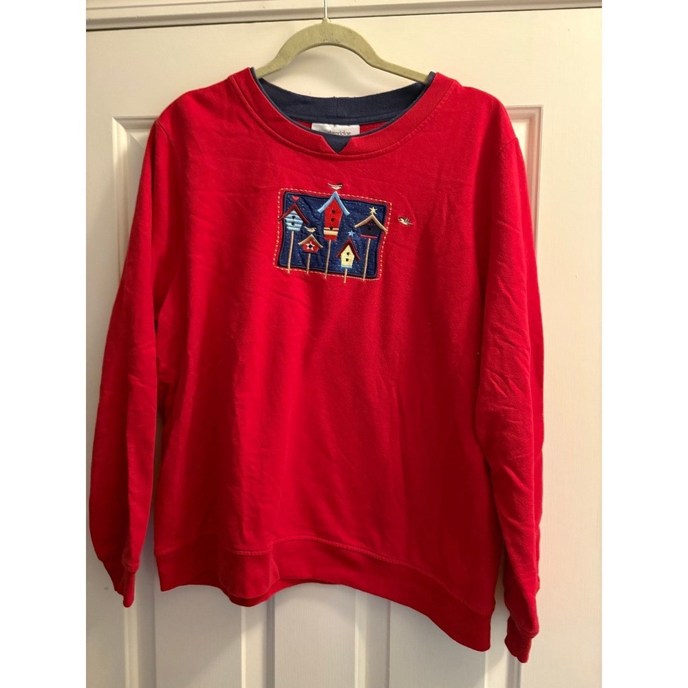 #2B Vintage Breckinridge XL Birdhouse sweatshirt embroidered design